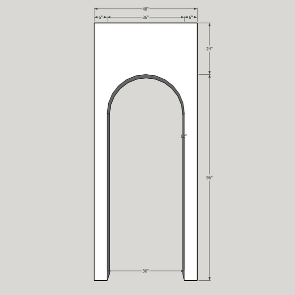 Arch 10 x 4 x 12