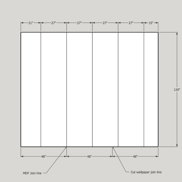 Wallpaper Custom 12 x 10