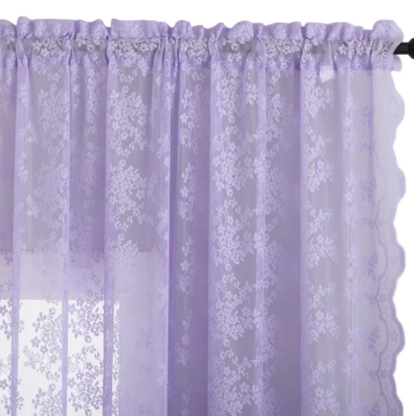 Curtains Lilac Lace 52 x 96