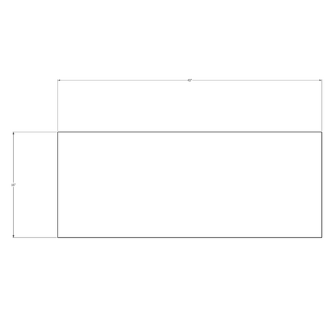 Raw Flat 40 x 16