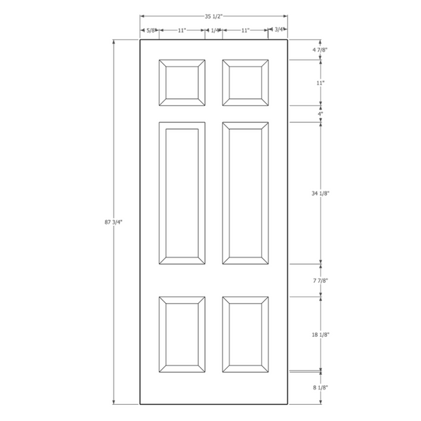 Door 41 - 87 x 35