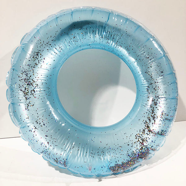 Inflatable Glitter Tube Blue