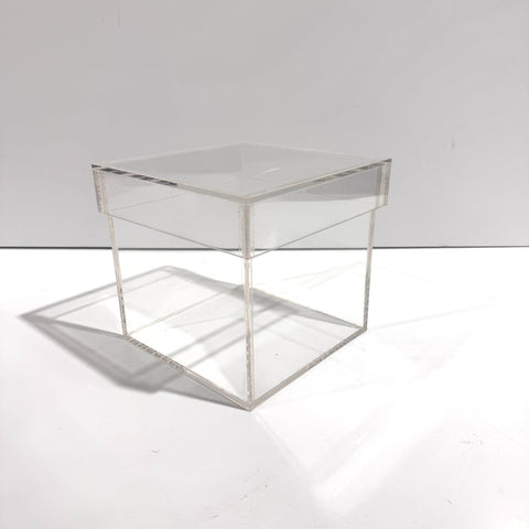 Plexi Box with Lid 8 x 8.5 x 8.5
