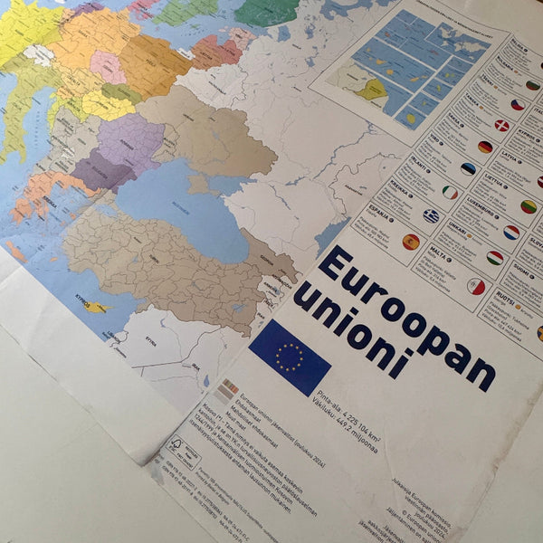 Map Euroopan Unioni