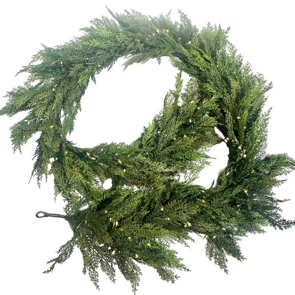 Garland Green Pine Prelit 6ft