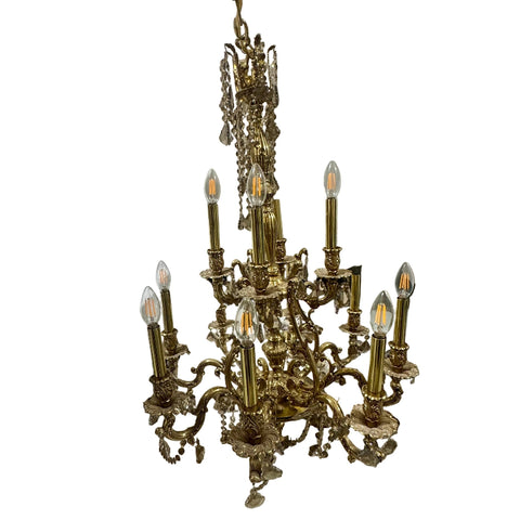 Chandelier Brass