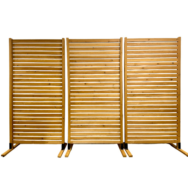 Wood Privacy Screen
