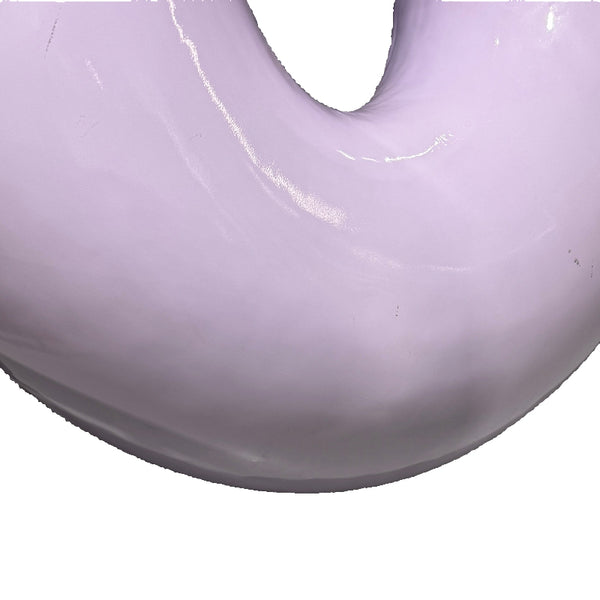 Giant Purple Donut Shape 6ft