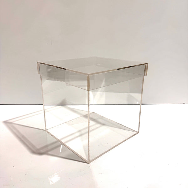 Plexi Box with Lid 12 x 12 x 12