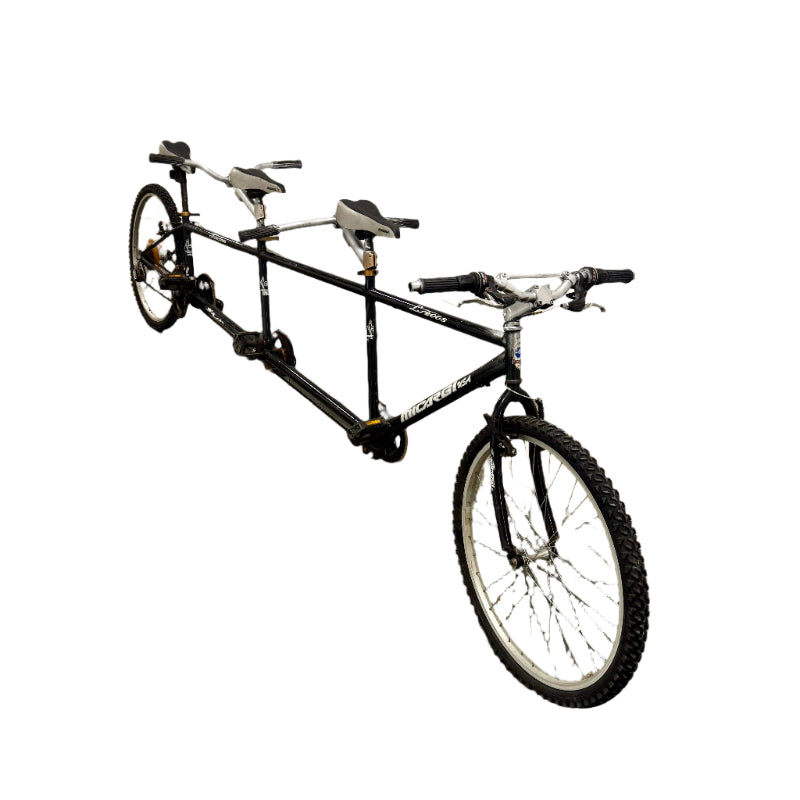 3 wheel tandem bicycle DuraTrike RT3e Electric Tricycle wheel configuration provides superior stability compared to traditional bicycles Triple Tandem Bike | Tip