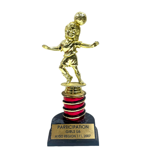 Trophy Girls Soccer Header