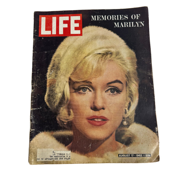 Magazine Vintage Life Marilyn