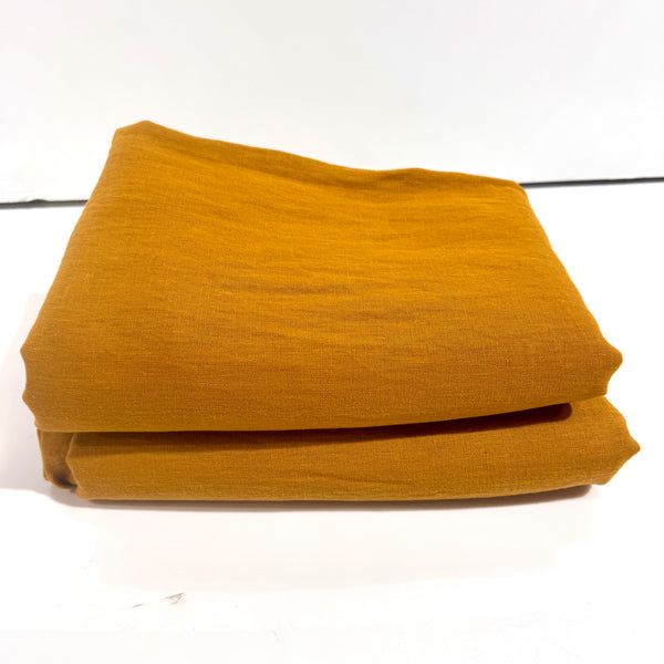 Curtains Mustard Linen 56 x 100