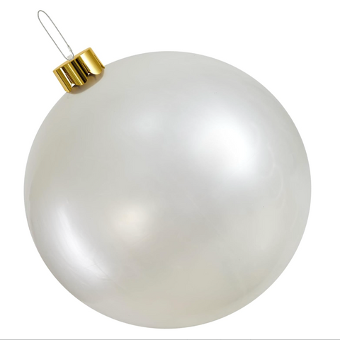 Oversized Inflatable Ornament White 18"
