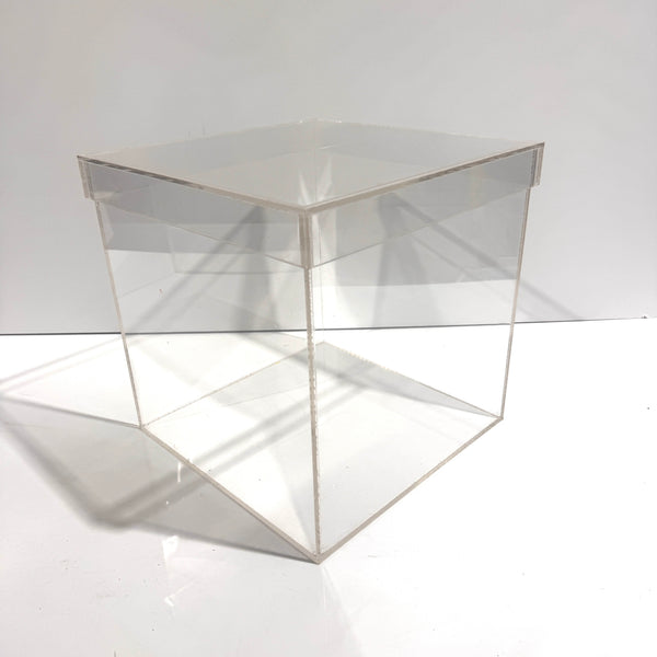 Plexi Box with Lid 15 x 15 x 15