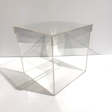 Plexi Box with Lid 15 x 15 x 15