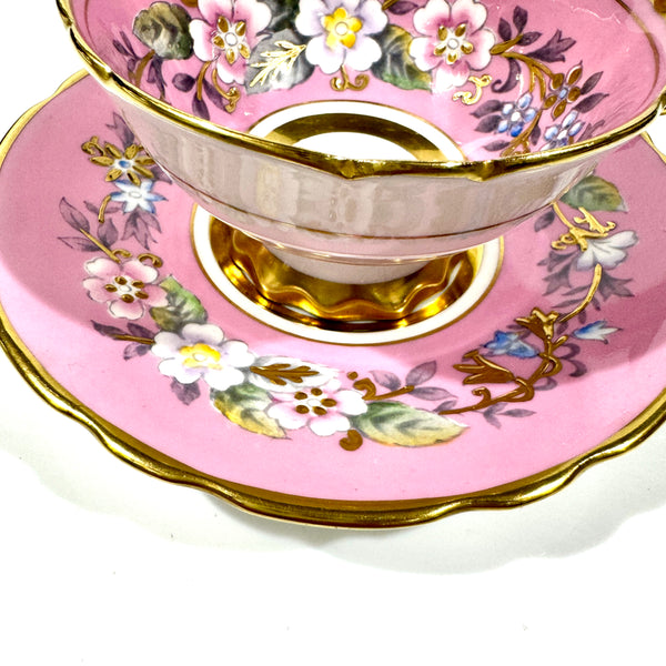 Vintage Tea Cup & Saucer Barbara