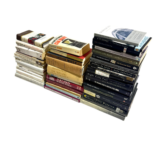 Books Stack Mixed Library