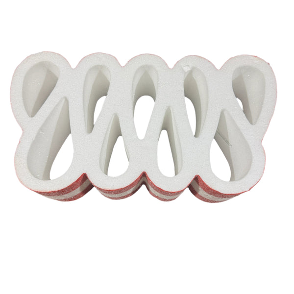 Oversized Candy Ribbon Ornament