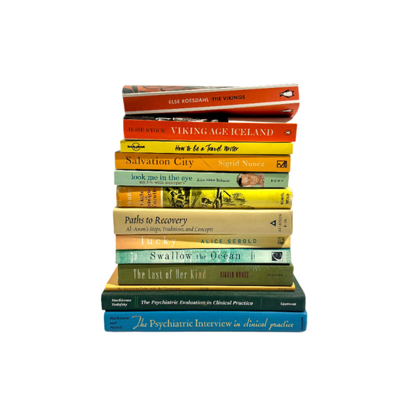 Books Stack Rainbow