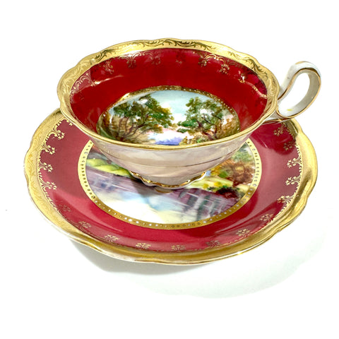 Vintage Tea Cup & Saucer Prim