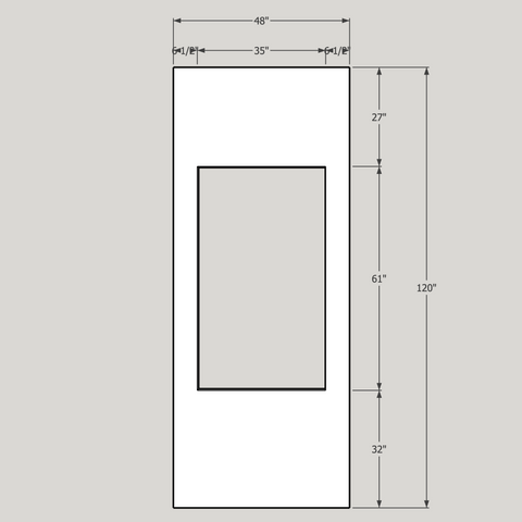 Wall 10ft x 4ft for WD04