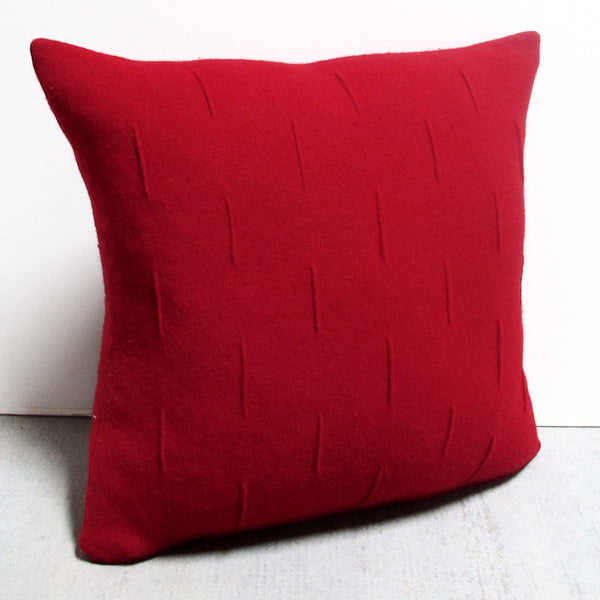 Red 18 x 18 Dash Pillow