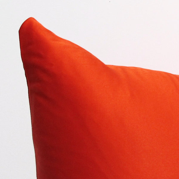 Orange 22 x 22 Sateen Pillow