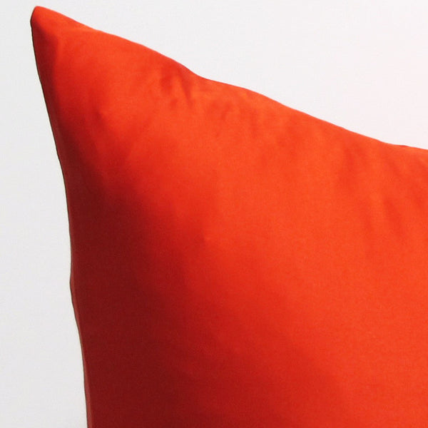 Orange 28 x 28 Sateen Pillow