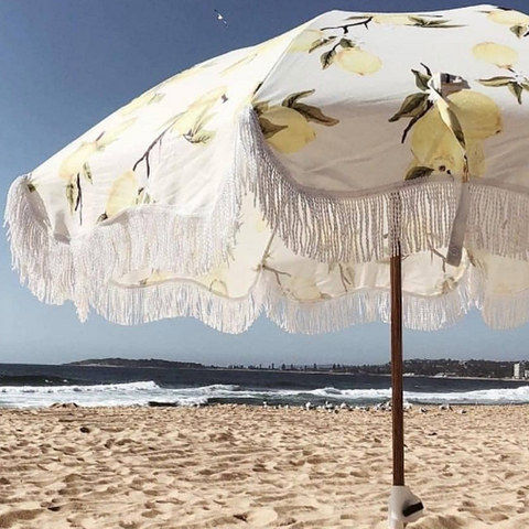 Beach Umbrella Lemon