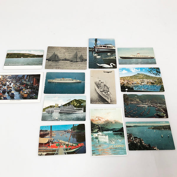 Postcards Boats