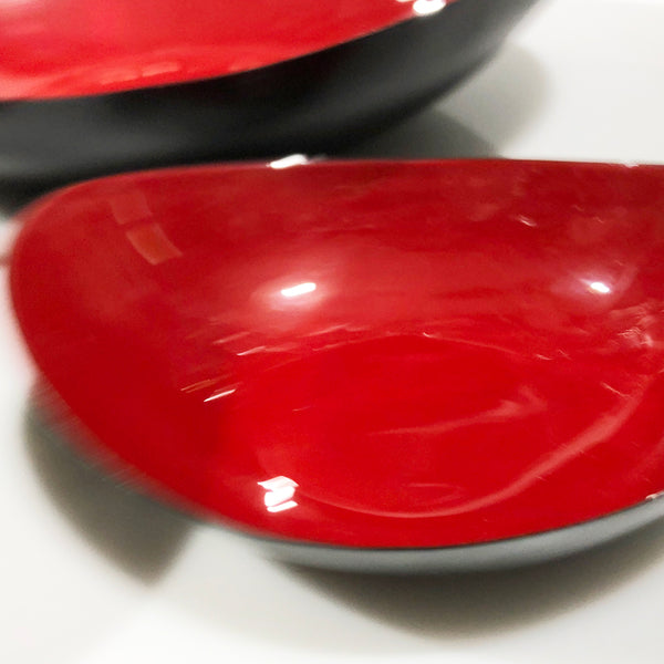 Red Lacquered Bowls