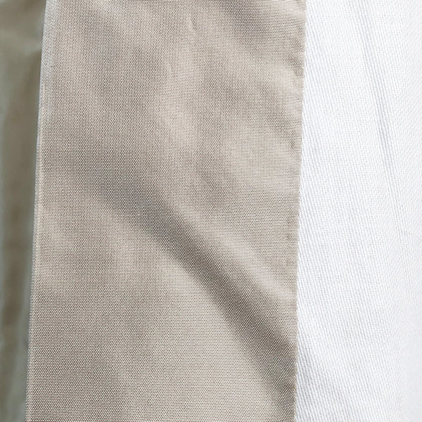 Cream Silk Curtain 35W x 131L