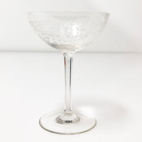 Coupe Glass Vintage