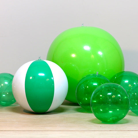 Inflatable Green Beach Balls