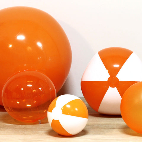 Inflatable Orange Beach Balls