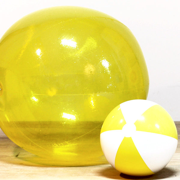 Inflatable Yellow Beach Balls