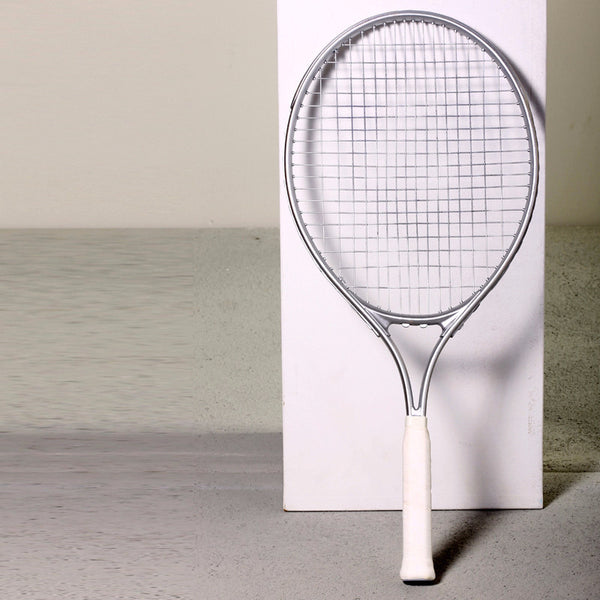 Tennis Racket Silver