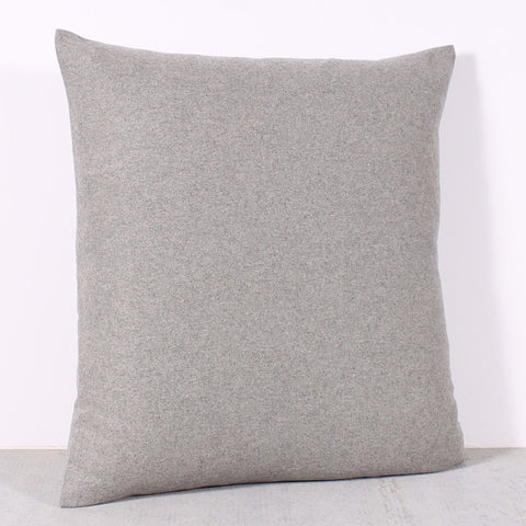 Gray 20 x 20 Wool Pillow