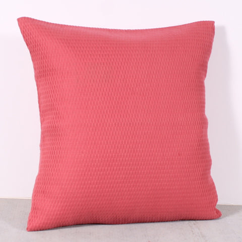 Pink 20 x 20 Textured Pillow