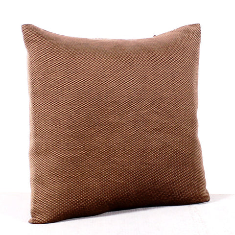 Brown 20 x 20 Woven Pillow
