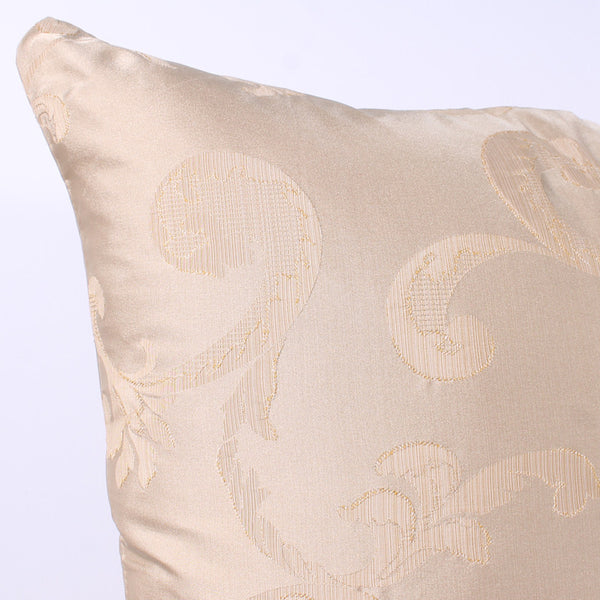 Gold 30 x 25 Swirl Pillow
