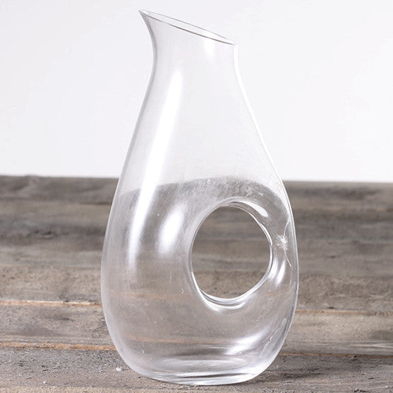 Pitcher With Hole