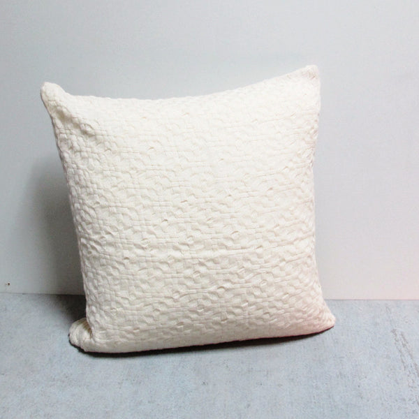 Cream 22 x 22 Sweater Pillow
