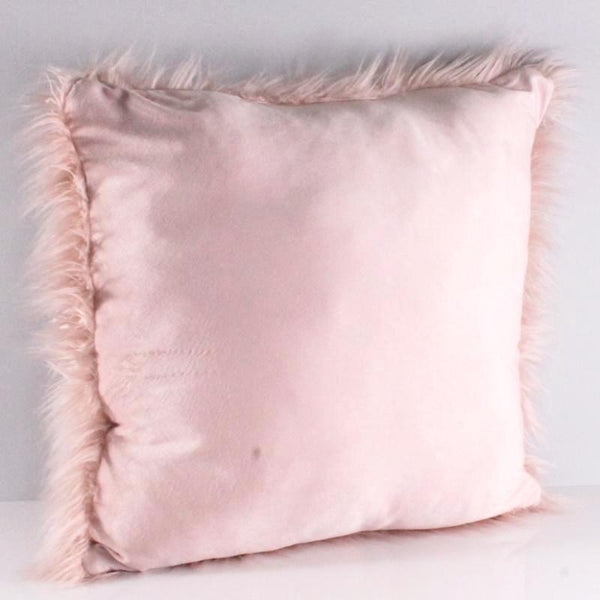 Pink Fluffy Pillow