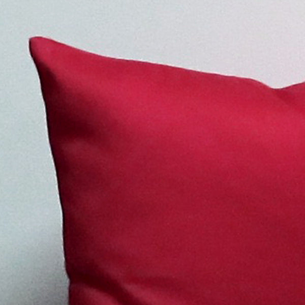 Rich Red 20 x 20 Pillow