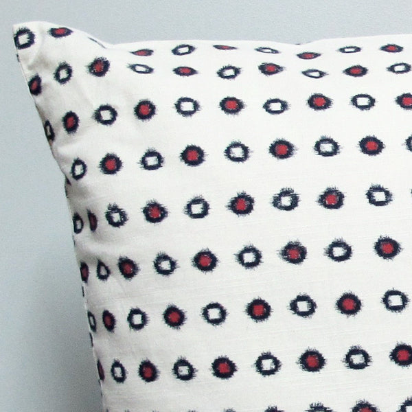Cream 20 x 20 Dotted Pillow