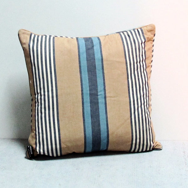 Blue 20 x 20 Stripe Pillow