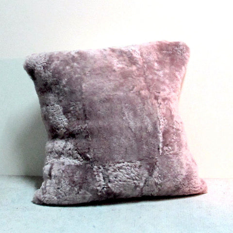 Purple 20 x 20 Fuzzy Pillow