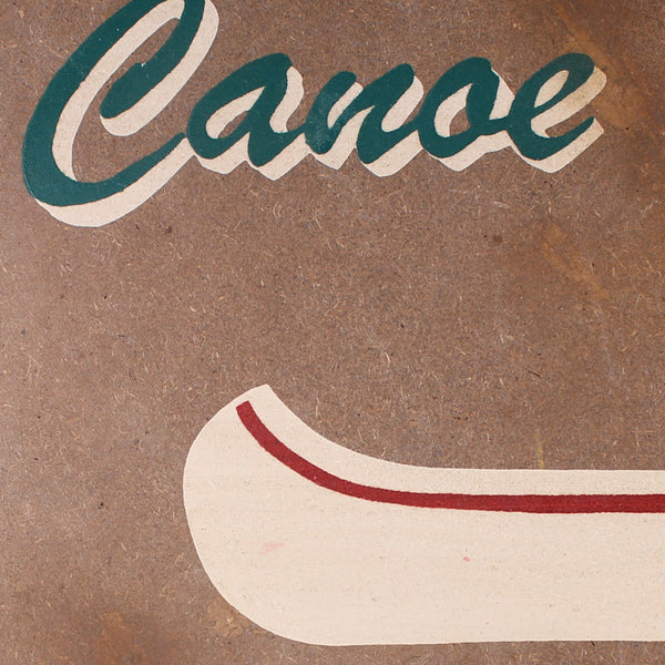 Sign Canoe 24D